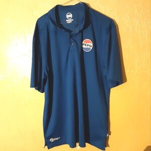 Pepsi Blue Polo Shirt